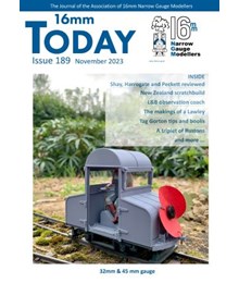 16mm Today November 2023 Front Cover