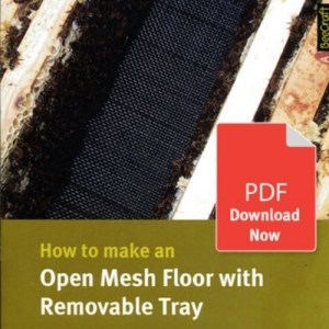 How to Make an Open Mesh Floor with Removable Tray - Bee Craft...