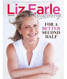 Liz Earle Wellbeing front cover Jan Feb 2023