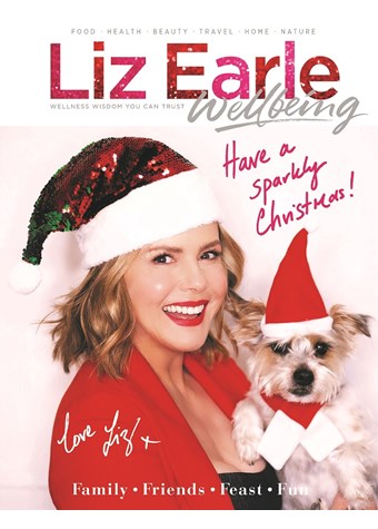 Liz Earle Wellbeing November December 2021 front cover