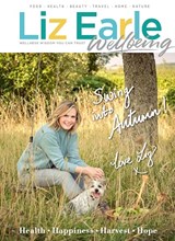 Liz Earle Wellbeing Sep Oct 2021 front cover
