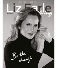 Liz Earle Wellbeing Sep Oct 2023 front cover