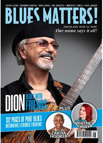 Blues Matters ISSUE 114 front cover