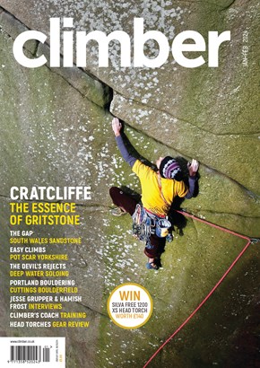 Climber January February 2024 front cover