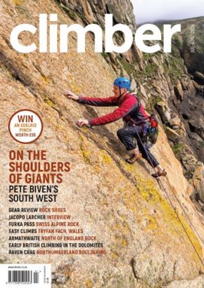 Climber-JulAug24 Front-cover