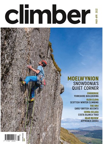 Climber Mar Apr 2022 front cover