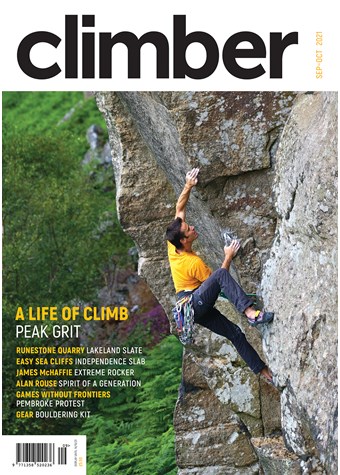 Climber Sep Oct 21 front cover