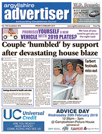 Argyllshire Advertiser Magazine Cover