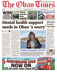 The Oban Times & West Highland Times Magazine Cover