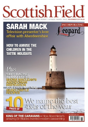 Scottish Field Leopard Magazine Cover