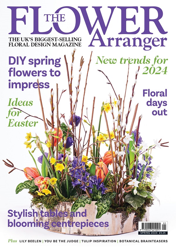 The Flower Arranger Spring 2024 front cover