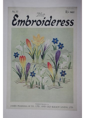 Embroideress Tea Towels Crocus