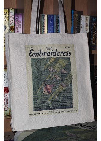 Embroideress Tote Bag Fish