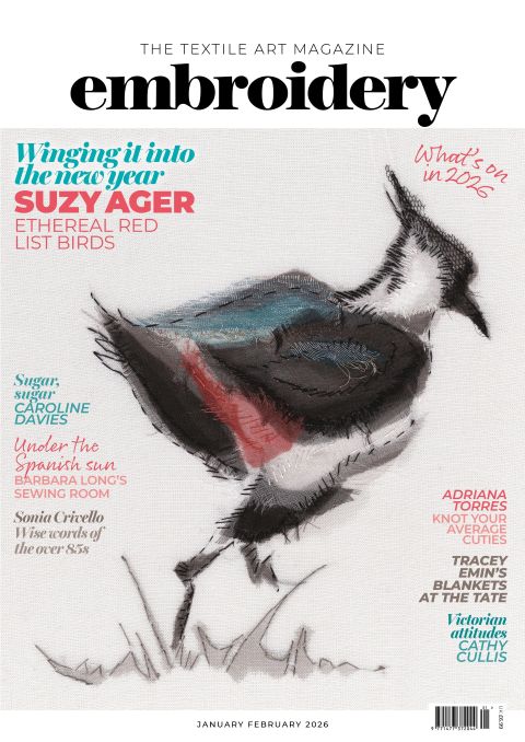 Embroidery Jan Feb 2026 front cover Magsubs Embroidery Jan Feb 2026 front cover Magsubs