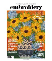 Embroidery Jul Aug 2023 cover