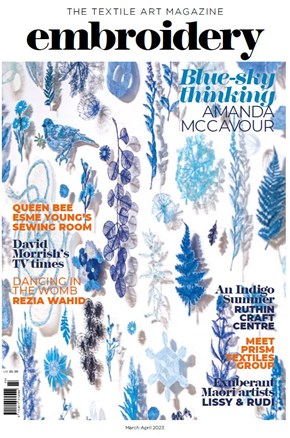 Embroidery Mar Apr 2023 front cover