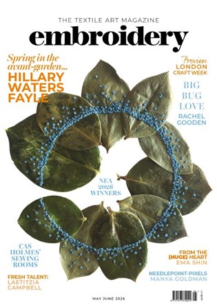 Embroidery May Jun 2026 front cover 