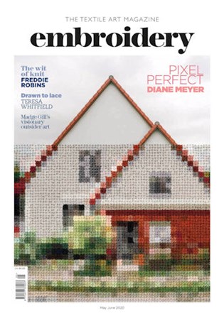 Embroidery May June 2020 front cover