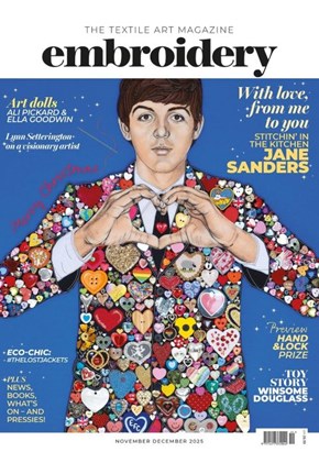 Embroidery Nov Dec 2025 front cover