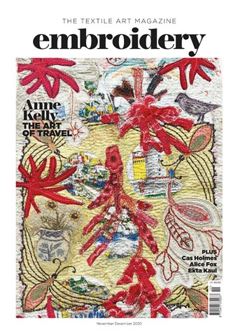 Embroidery November December 2020 front cover