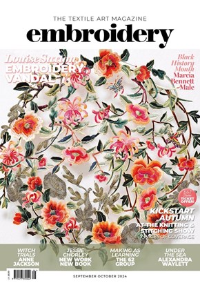 Embroidery Sep Oct 2024 front cover magsubs