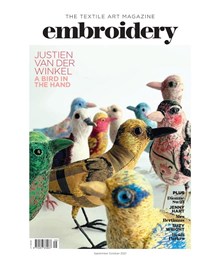 Sep Oct Embroidery magazine front cover