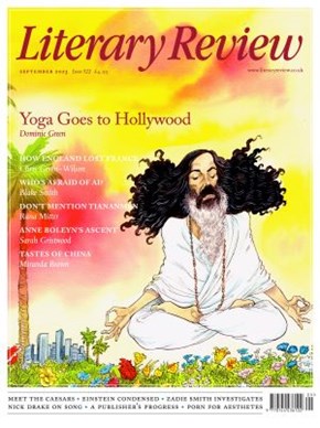 Literary Review September 2023 front cover