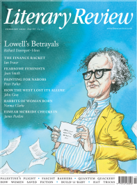 Literary Review February 2020 Front Cover