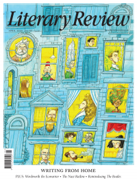 Literary Review April 2020 front cover