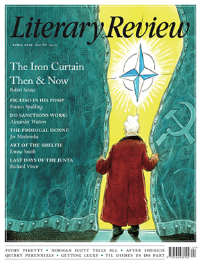 Literary Review April 2022 front cover
