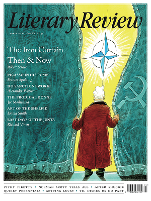 Literary Review April 2022 front cover