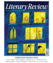 Literary Review December 2021 front cover