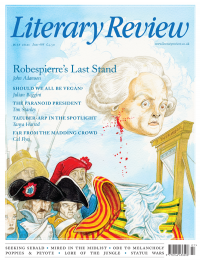 Literary Review July 2021 front cover