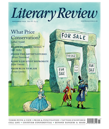 Literary Review November 2022 front cover
