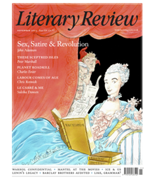 Literary Review november 2023 front cover
