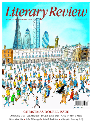 Literary Review Dec/Jan 24 Front Cover