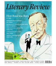 Literary Review October 2023 front cover