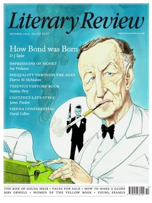 Literary Review October 2023 front cover