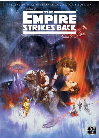 Star Wars Empire Strike's back 40th anniversary front cover