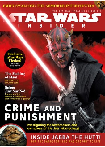 Stgar Wars Insider Issue 209 front cover