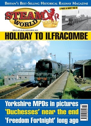 Steam World November 2022 front cover Magsubs