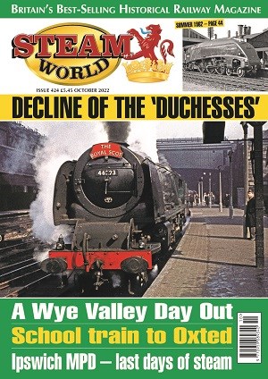 Steam World October 2022 front cover Magsubs