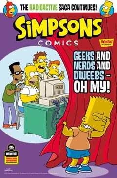 Simpsons Comic Issue 43 front cover