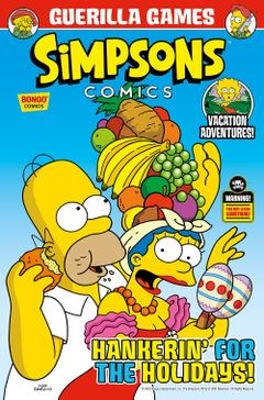 Simpsons Comics Issue 57 front cover