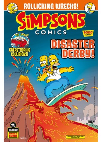 Simpsons Comics Issue 60 front cover