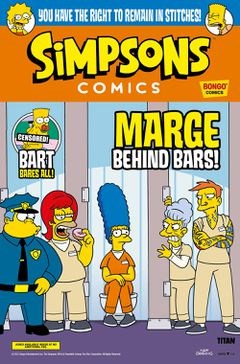 Simpsons Issue 39 front cover